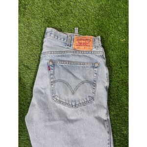 Levi’s 505 Regular Fit Jeans W40 L30 Light Wash Made in Egypt (Flaws)